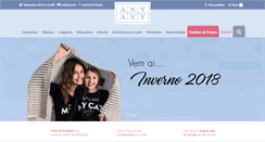 Desktop Screenshot of anyany.com.br